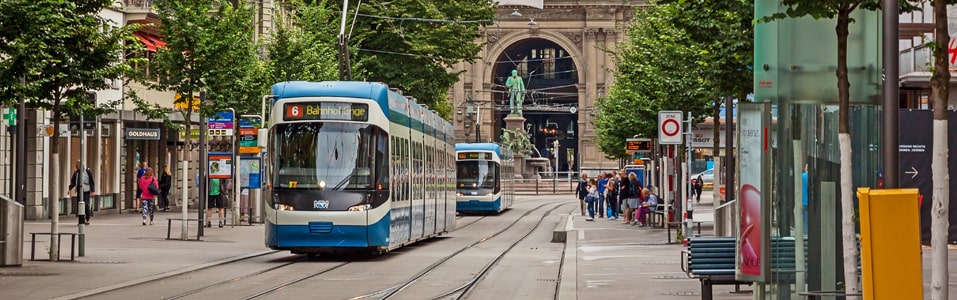 Accesibilidad a Zúrich