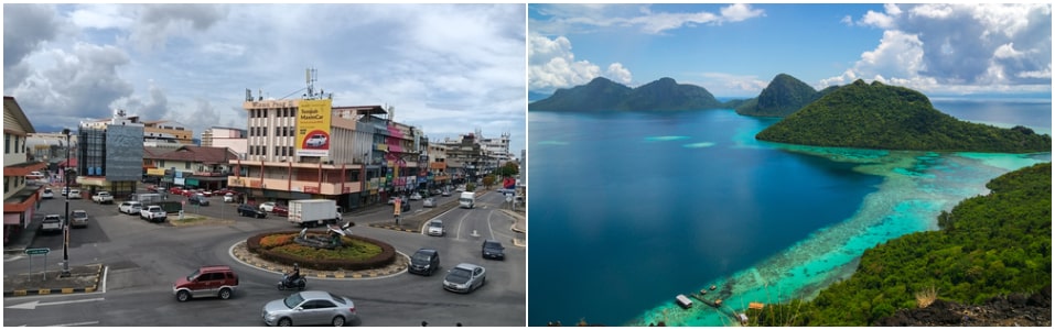 Tawau And Bohey Dulang