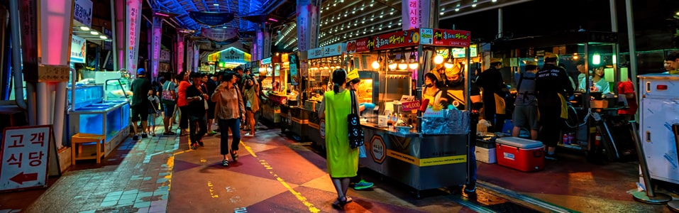 أماكن التسوق في جزيرة جيجو