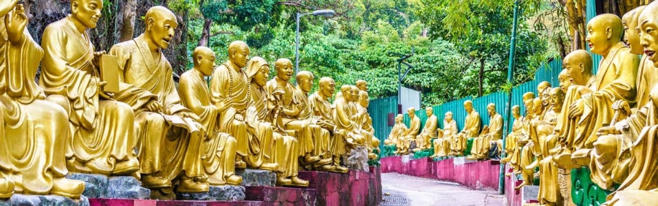 دير العشرة آلاف تمثال بوذا
