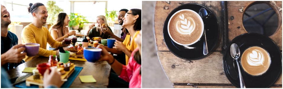 Cafeterías en Perth