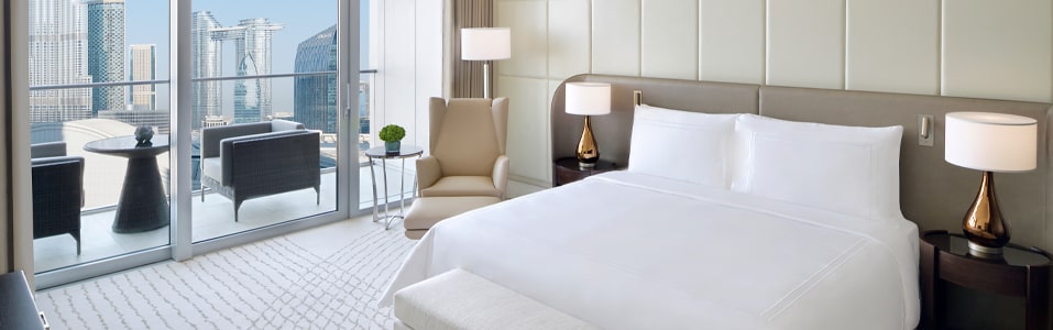 جناح بريميير بإطلالات على النافورة