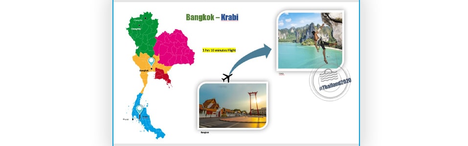 Cómo llegar a Krabi