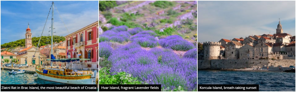 رحلات التنقل بين الجزر حول سبليت