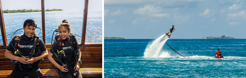 Cosas que hacer en Maldivas - ACTIVIDADES EN EL AGUA