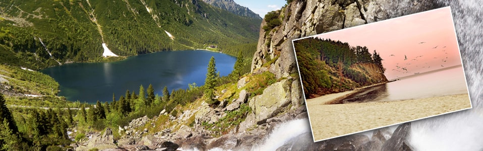 Mar, Lagos e Florestas