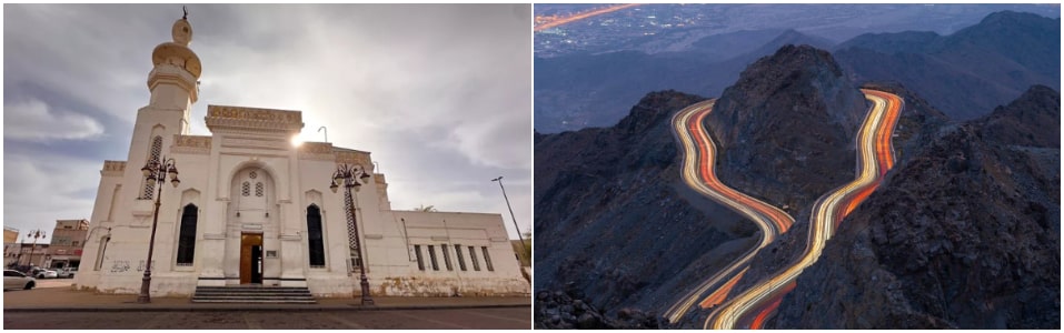 تبوك والطائف