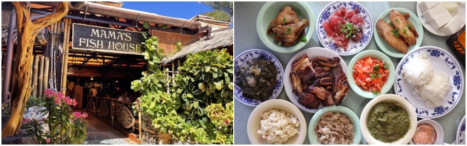 Lugares famosos para comer en Hawái