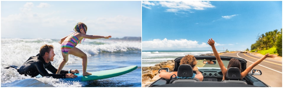 Jugar a juegos Hawaianos y viajes por carretera