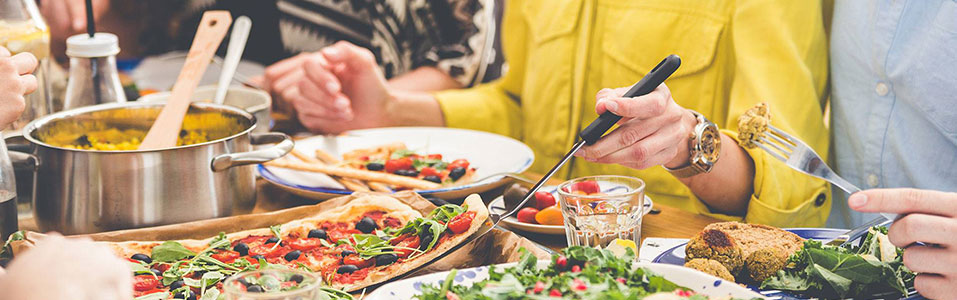 نظرة عامة على تناول الطعام