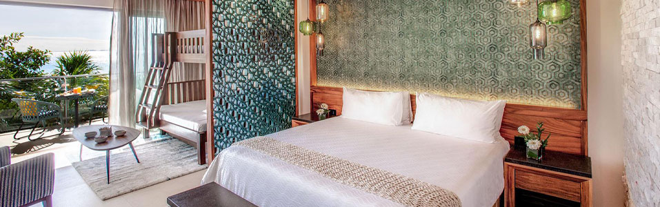 Suite Familiar con Cama Extragrande - Frente al Océano