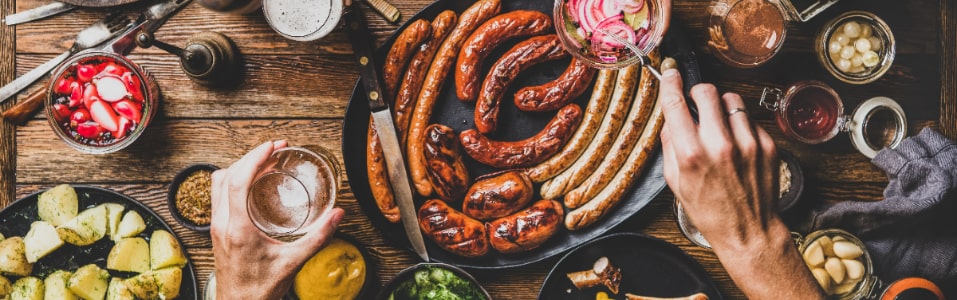 Oktoberfest Alemania Comida