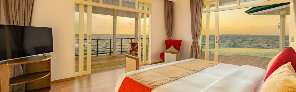 فيلا الشعاب المرجانية مع حمام سباحة + زحلوقة