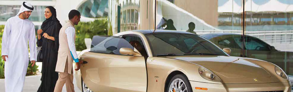 Cómo moverse por Yas Island