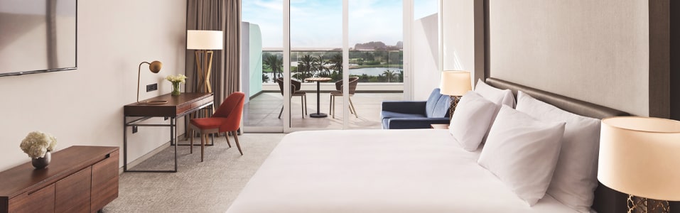 جناح فاخر بغرفتي نوم