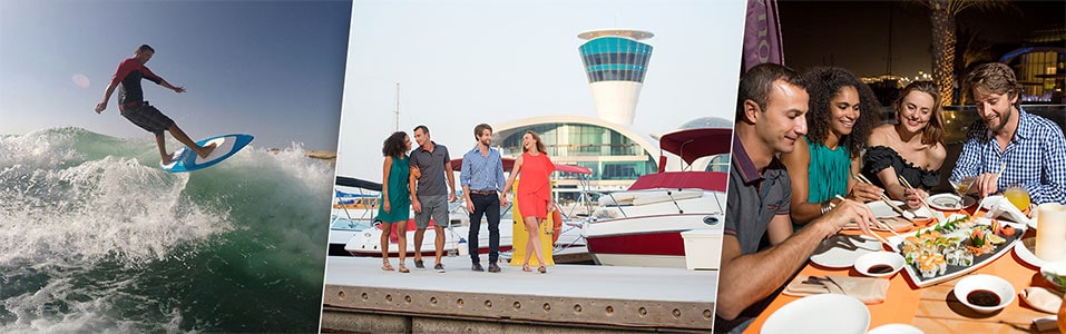 Yas Marina | Playa y Actividades Acuáticas