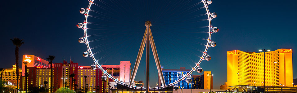 Girando en el High Roller (Noria)