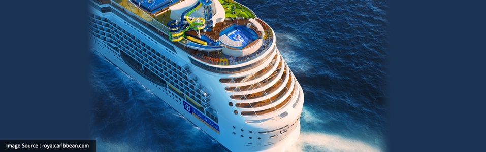 تجارب على متن سفن شركة رويال كاريبيان إنترناشيونال لرحلات الكروز البحرية