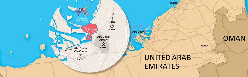 Cómo llegar a Yas Island