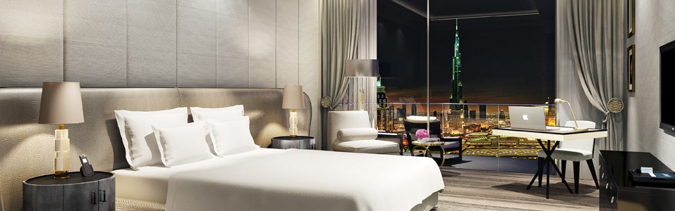 جناح رئاسي بإطلالة على النافورة