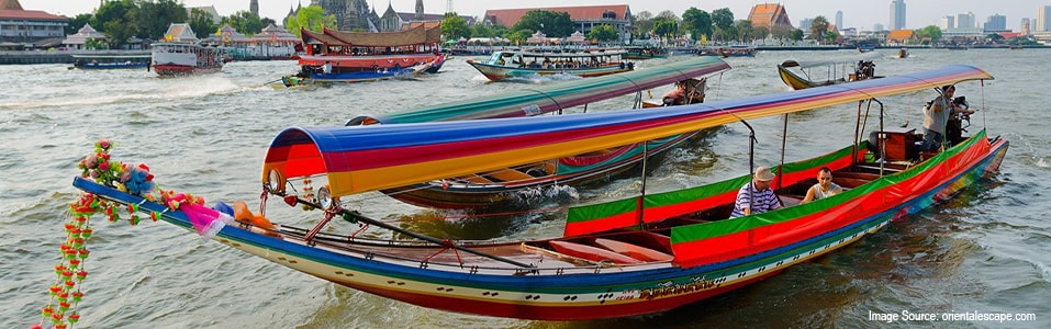 السفر بالقارب