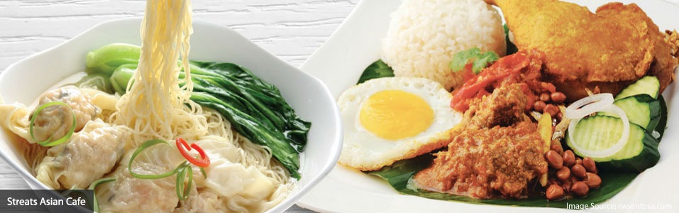 مطعاعم حلال في جزيرة سنتوسا