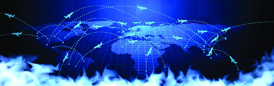 Flight routes and itineraries