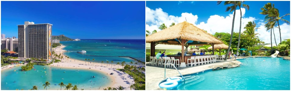 Los mejores hoteles de 4 estrellas en Hawái