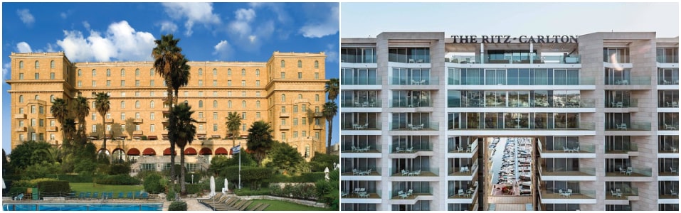 Hotéis 5 estrelas em Israel