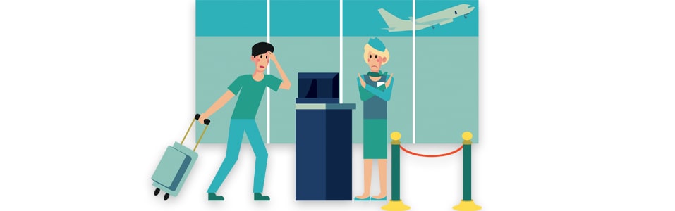 Missed flights/ connections